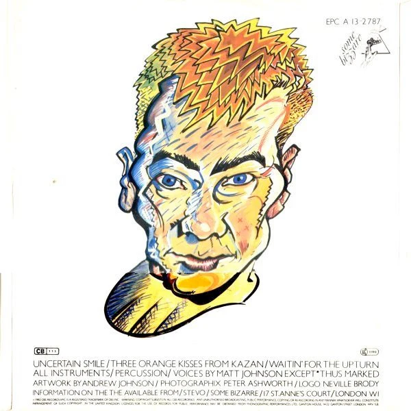 THE THE, Uncertain Smile (Some Bizzare; EPC A13 2787, UK 1982, Picture Sleeve, Portrait On Rear Of Sleeve) 12" VG/VG - Image 2