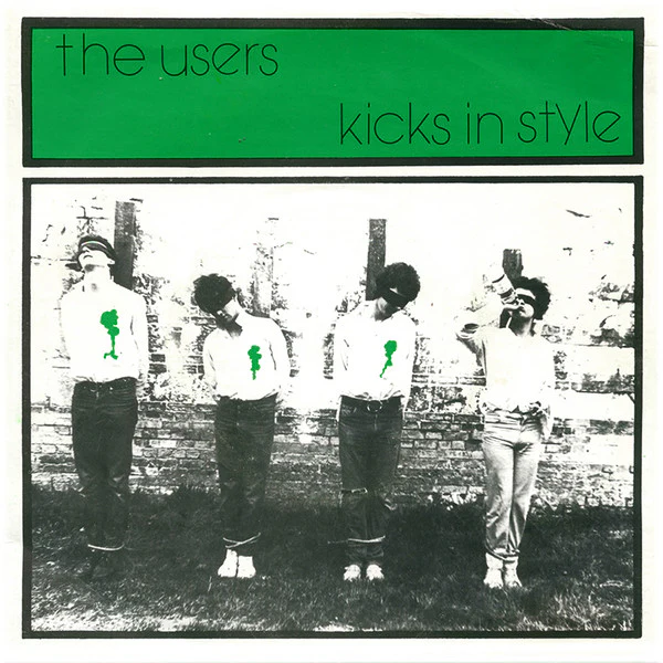 THE USERS, Kicks In Style (Warped Records; WARP 1, UK 1978 Reissue, Picture Sleeve, No Postcard, Numbered Limited Edition of 5,000, Remastered) 7" VG+/EX