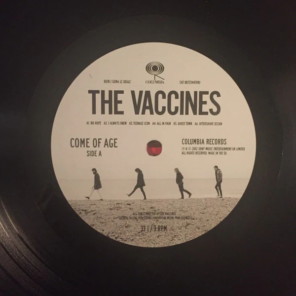 THE VACCINES, Come Of Age (Columbia; 88725445981, Europe 2012, Inner, Poster) LP VG+/VG - Image 3
