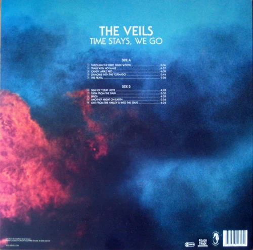 THE VEILS, Time Stays, We Go (Pitch Beast Records; PITLP001, Benelux 2013, Inner, Red Vinyl, No CD) LP VG/VG - Image 2