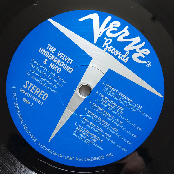 THE VELVET UNDERGROUND & NICO, The Velvet Underground & Nico (Verve Records; 774 399-7, Europe 2019 Reissue, Gatefold, 180 Gram Vinyl, Half Speed Mastering) LP VG+/VG+ - Image 2