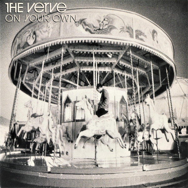 THE VERVE, On Your Own (Hut Recordings; HUT 55, UK 1995, Picture Sleeve, Green Vinyl, Limited Edition) 7" VG/VG+
