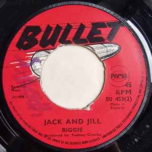 THE VICEROYS / BIGGIE, Fancy Cloth / Jack And Jill (Bullet; BU 453, UK 1970, 4 prong centre), SALE - Up to 50% Off the Original Price  7" /VG - Image 2