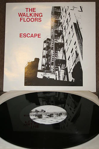 THE WALKING FLOORS, Escape (Primitive Records; Prime Cat. 14, UK 1987, Picture Sleeve) 12" EP VG/VG+ - Image 2