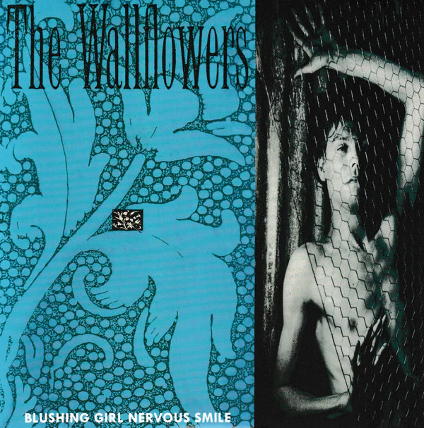 THE WALLFLOWERS, Blushing Girl Nervous Smile (Optic Nerve Recordings ; ON12, UK 2019 Reissue, Picture Sleeve, Poster & Postcard, Blue/Black Split Vinyl) 7" EP EX/EX