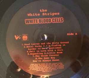 THE WHITE STRIPES, White Blood Cells (V2 Records; 63881-27124-1, US 2002 Reissue, Inner, Label has completely red text) LP VG+/VG+ - Image 3