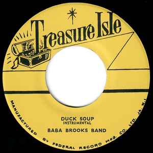 THE ZODIACS/ BABA BROOKS BAND/ BABA BROOKS BAND, Renegade / Duck Soup (Treasure Isle; t013, Japan 2017 Reissue, Plain sleeve), SALE - Up to 50% Off the Original Price  7" /EX - Image 2