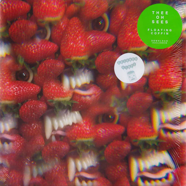 THEE OH SEES, Floating Coffin (Castle Face; CF-018, US 2013, Insert, Ultra Clear with Blood Red Splatter Vinyl, with Red Flexi, Ltd to 500), SALE - Up to 50% Off the Original Price LP VG+/VG+