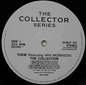 THEM, Collection Feat Van Morrison (Castle; CCSLP131, UK 1986, Gatefold) 2xLP VG/VG+ - Image 3