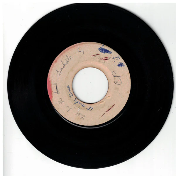 THEO BECKFORD / THE PIONEERS, Trench Town People / Sometime (Not On Label; , Jamaica 1965, White Label) 7" /G