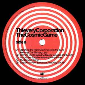 THIEVERY CORPORATION, The Cosmic Game (Eighteenth Street Lounge Music; ESL081LP, US 2014 Reissue, Gatefold) 2xLP EX/VG+ - Image 3