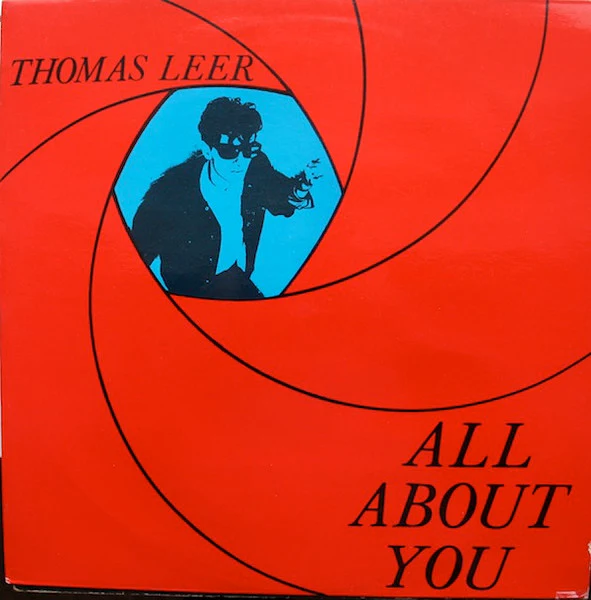THOMAS LEER, All About You (Cherry Red; 12CHERRY52, UK 1982, Picture Sleeve) 12" VG+/VG+