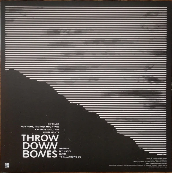 THROW DOWN BONES, Throw Down Bones (Fuzz Club Records; FC32V12, UK & Europe 2015, Textured Sleeve, Black Inner) LP VG+/VG+ - Image 2