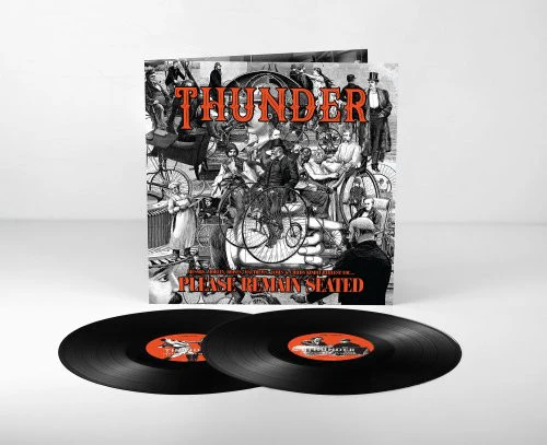 THUNDER, Please Remain Seated (BMG; BMGCAT334DLP, UK 2019, Gatefold, 2 Inners) 2xLP EX/EX