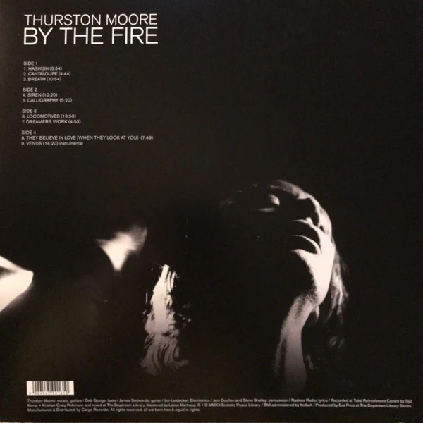 THURSTON MOORE, By The Fire (The Daydream Library Series; DLS10, UK 2020, Gatefold, 2 Inners, Orange Translucent Vinyl) 2xLP EX/EX - Image 2