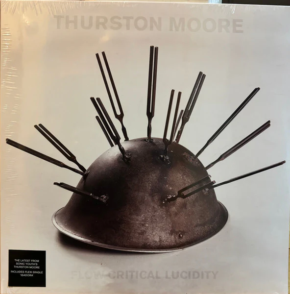THURSTON MOORE, Flow Critical Lucidity (The Daydream Library Series; DLS016C, UK & Ireland 2024, CD Sized Insert, Clear Vinyl, Flexi), SALE - Up to 50% Off the Original Price  LP EX/VG+