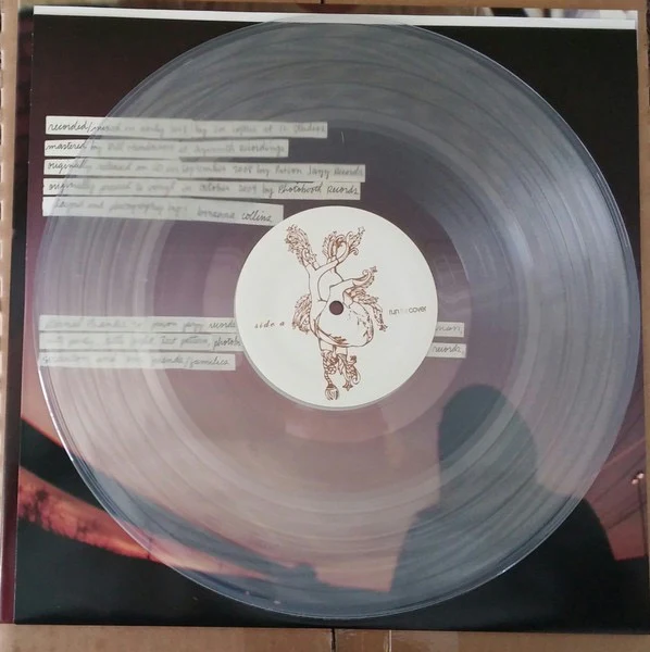 TIGERS JAW, Tigers Jaw (Run For Cover Records; RFC: 023, US 2016 Reissue, Gatefold, Inner, Limited To 2000 On Clear Vinyl) LP VG/VG+ - Image 2