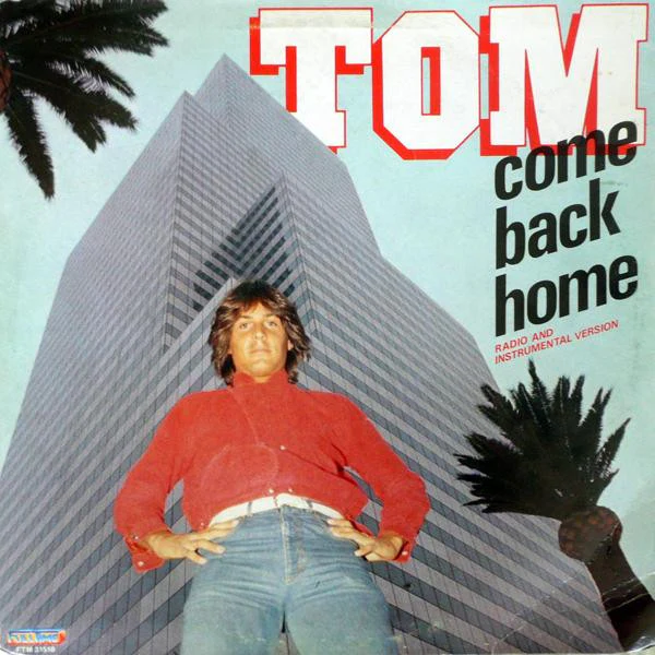 TOM HOOKER, Come Back Home (Full Time Records; FTM 31518, Italy 1983, Picture Sleeve) 12" VG/VG - Image 2