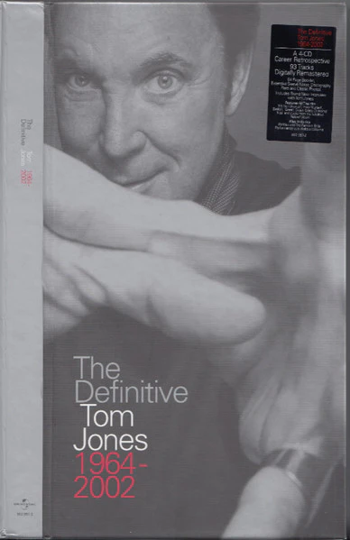 TOM JONES, The Definitive Tom Jones 1964-2002 (Universal; 882 957-2, UK 2003) 4xCD EX/EX