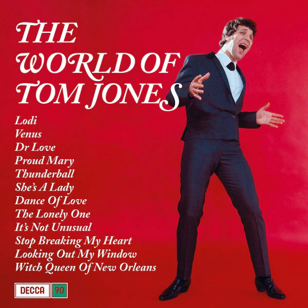 TOM JONES, The World Of Tom Jones (Decca; SPA7090, Europe 2020, Inner, 180 Gram Vinyl, Same title as 1976 compilation but this is not a reissue) LP EX/EX