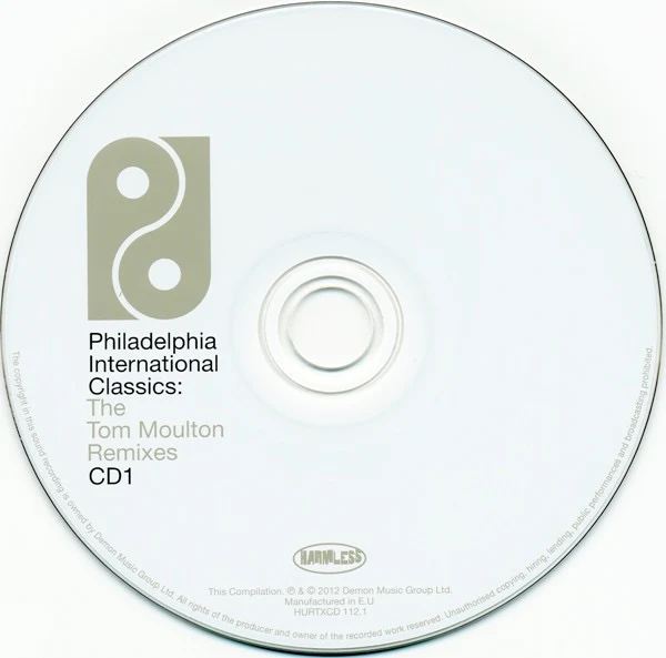 TOM MOULTON, Philadelphia International Classics: The Tom Moulton Remixes (Harmless; HURTXCD 112, UK 2012, Box Set, 4 Inners & booklet) 4xCD EX/EX - Image 3