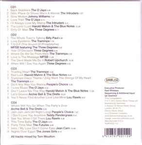 TOM MOULTON, Philadelphia International Classics: The Tom Moulton Remixes (Harmless; HURTXCD 112, UK 2012, Box Set) 4xCD M/M - Image 2