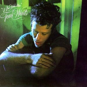 TOM WAITS, Blue Valentine (Asylum Records; AS 53 088, Germany 1980s Reissue, Gatefold, No Barcode, No Rights Box On Label) LP VG/VG