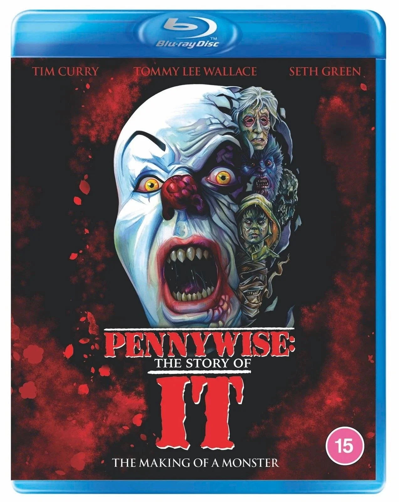 TOMMY LEE WALLACE, Pennywise - The Story of It (Kaleidoscope; KAL8815, UK 2022, Poster) Blu-Ray VG+/VG+