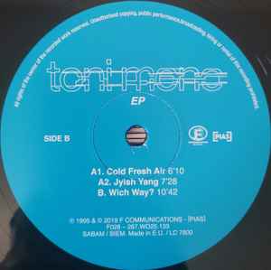TONI MONO, Toni Mono EP (F Communications; F028, France 2020, Company Sleeve) 12" EX/EX - Image 3
