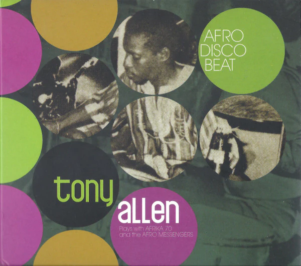 TONY ALLEN PLAYS WITH AFRIKA 70 AND THE AFRO MESSENGERS, Afro Disco Beat (Vampi Soul; VAMPI 090 CD, Spain 2007) 2xCD EX/EX