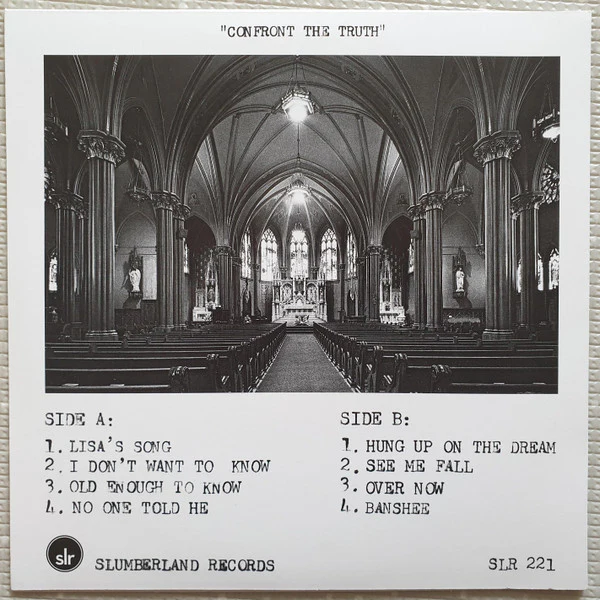 TONY MOLINA, Confront The Truth (Slumberland Records; SLR 221, US 2021, Insert) 12" EP EX/EX - Image 2