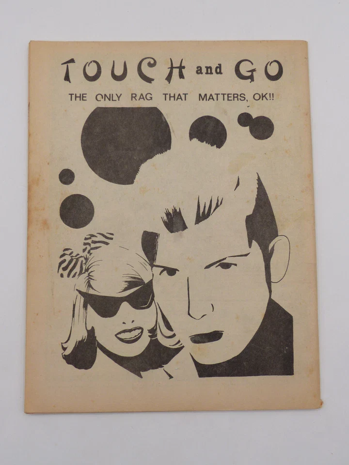 TOUCH AND GO, The Best Of Touch & Go Magazine (Selfless Records; SFLS-4, US 1991) Book VG+/VG+ - Image 2
