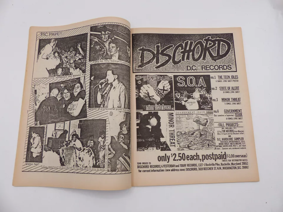 TOUCH AND GO, The Best Of Touch & Go Magazine (Selfless Records; SFLS-4, US 1991) Book VG+/VG+ - Image 3