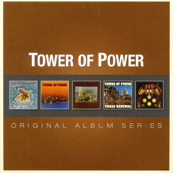 TOWER OF POWER, Original Album Series (Warner Music; 8122796831, Europe 2013, Slipcase, 5 Inners) 5xCD VG+/EX