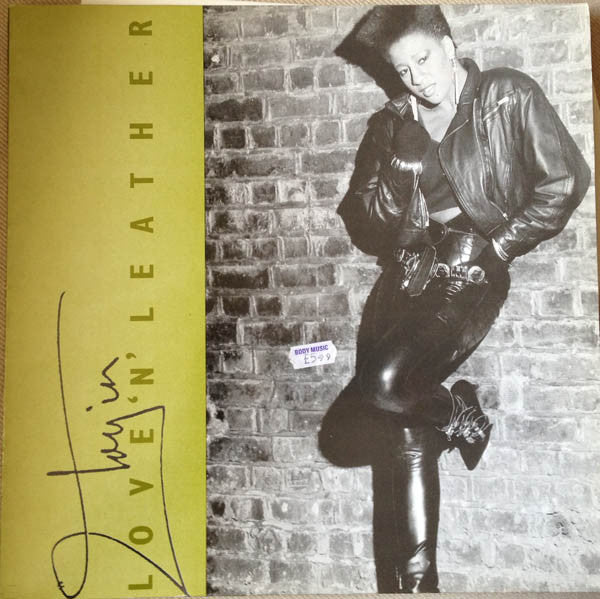 TOYIN ADEKALE, Love 'N' Leather (Criminal Records; TEEF 1, UK 1989) LP VG+/VG+