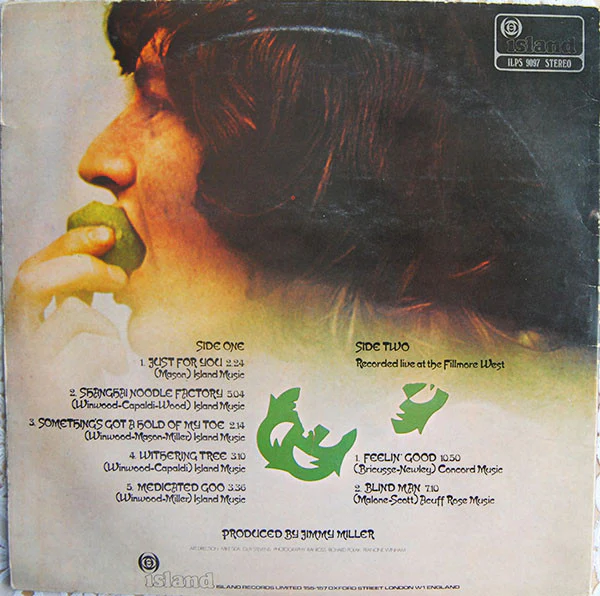 TRAFFIC, Last Exit (Island Pink/i logo; ILPS9097, UK 1969 Reissue, Gatefold, Stereo - 2nd Press) LP VG/VG - Image 2