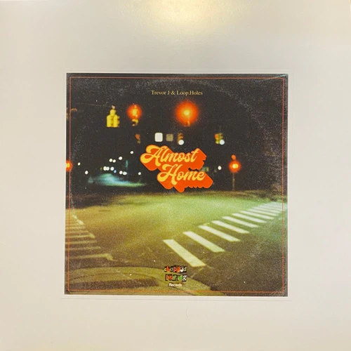 TREVOR J & LOOP.HOLES, Almost Home (Chopped Herring Records; CHTREVJLP1, UK 2021, Stickered Plain Sleeve, Clear Orange Vinyl) LP VG+/VG+