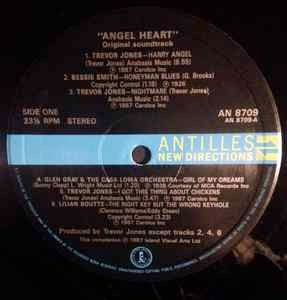 TREVOR JONES FEATURING COURTNEY PINE, Angel Heart (Original Motion Picture Soundtrack) (Antilles New Directions; AN 8709, UK 1987) LP VG/VG+ - Image 3