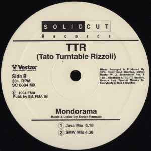 TTR, Mondorama (Solid Cut Records; SC 6004 MX, Italy 1994) 12" /VG - Image 2