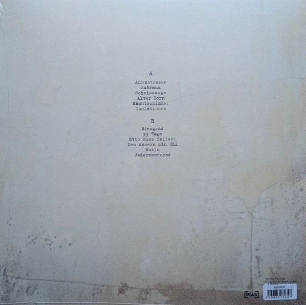 TURBOSTAAT, Alter Zorn ([PIAS]; PIASD5101LPC, Germany 2025, Booklet & Black Inner, Mint Green Translucent Vinyl) LP VG+/EX - Image 2