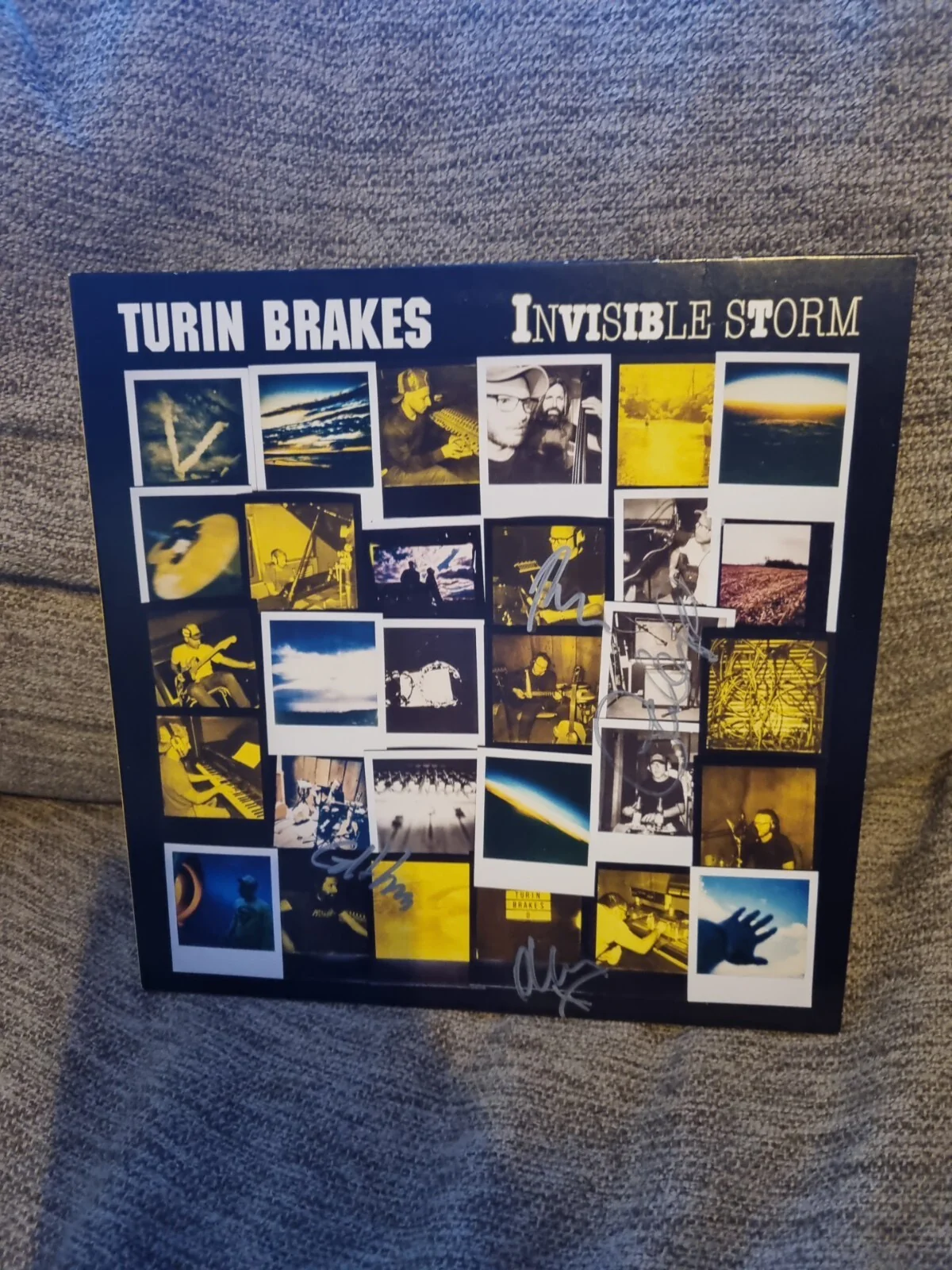TURIN BRAKES, Invisible Storm (Cooking Vinyl ; COOKLP696, UK 2018, Inner, Signed On Front Sleeve With Silver Pen), SALE - Up to 50% Off the Original Price  LP VG+/VG