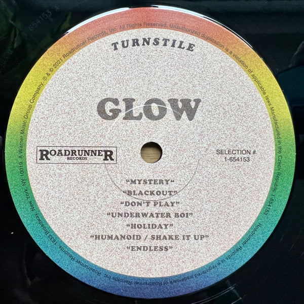 TURNSTILE, Glow On (Roadrunner Records; 1-654153, Worldwide 2022, Gatefold in Slipcase) LP NEW/NEW - Image 3