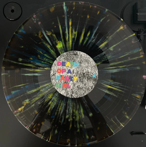 TV GIRL, Death Of A Party Girl (Not On Label (TV Girl Self-Released); none, US 2025, Inner, Translucent Black w Splatter Vinyl) LP NEW/NEW - Image 3