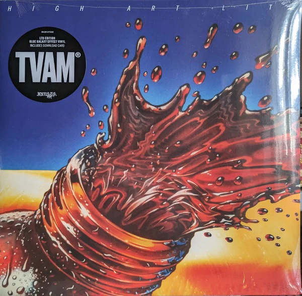 TVAM, High Art Lite (Invada; INV281LPTVAM, Worldwide 2022, Insert, Hype Sticker, Download, Limited Edition of 500, Blue Galaxy Effect Vinyl), SALE - Up to 50% Off the Original Price LP NEW/NEW