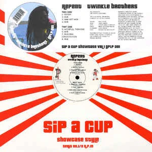 TWINKLE BROTHERS, Repent (Sip A Cup Showcase Vol.1 ) (Gussie P Records; GPLP301, UK 2008, Stickered Picture Sleeve) LP EX/VG+