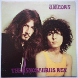TYRANNOSAURUS REX, Unicorn (Blue Thumb; BTS7, US 1969, Promo, Gatefold, No Booklet, No Poster, Stereo) LP VG/G