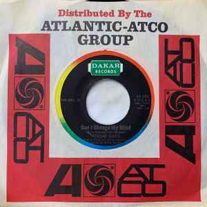 TYRONE DAVIS, Can I Change My Mind/ A Woman Needs To Be Loved (Dakar Records; 45-602, US 1968, Company Sleeve) 7" VG/VG