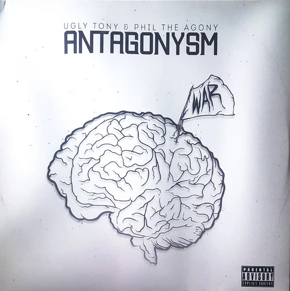 UGLY TONY & PHIL THE AGONY, Antagonysm (Rugged Records; RRLP03, France 2014), SALE - Up to 50% Off the Original Price  12" EP VG/VG+
