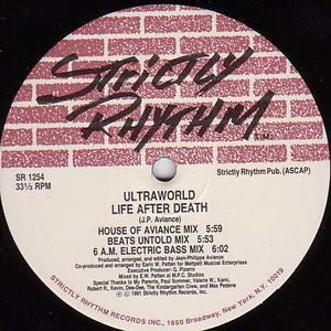 ULTRAWORLD, Life After Death / Northern Piano (Strictly Rhythm; SR 1254, US 1991, Plain Sleeve, Inner) 12" /VG