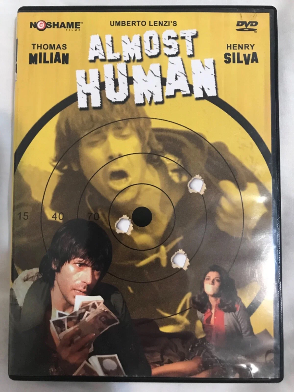 UMBERTO LENZI, Almost Human (Noshame; NS0017DVD, UK 2005) Blu-Ray VG+/VG+